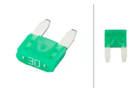 HELLA Запобіжник MINI 30A (зелений) HELLA PAGID 8JS728596171