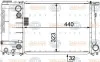 Радиатор BMW 5 e34 (520i cvt с 06.88./520i 24v cvt с 09.92./525i cvt) HELLA PAGID 8MK 376 717-471 (фото 1)