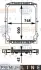Радиатор Iveco 13.8 Eurostar 93 - 02 Eurotech 92 - HELLA PAGID 8MK 376 721-601 (фото 1)