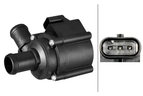 Насос системи охолодження додатковий HELLA PAGID 8TW358304691