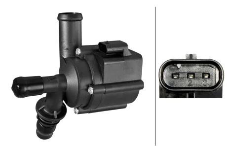 HELLA BMW Додатковий водяний насос 1 (F20), 1 (F21), 3 (F30, F80) HELLA PAGID 8TW358304771