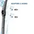 HELLA HYUNDAI Щітка склоочисника REAR 275мм (склоочисника) JEEP, KIA HELLA PAGID 9XW358112911 (фото 6)