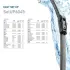 Комплект щіток склоочисника безкаркасних HELLA 600/450 HELLA PAGID 9XW358164291 (фото 7)