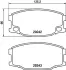 Комплект тормозных колодок, дисковый тормоз HELLA PAGID C7002 (фото 1)