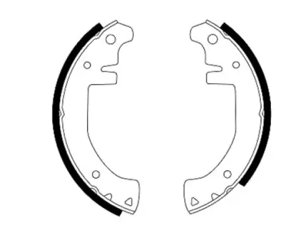 Комплект тормозных колодок HELLA PAGID H1020