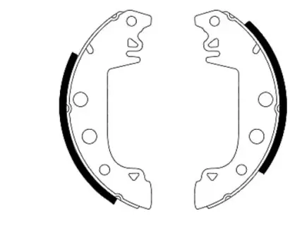 Комплект тормозных колодок HELLA PAGID H1033
