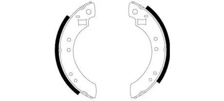 Комплект тормозных колодок HELLA PAGID H1061