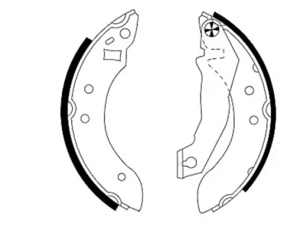 Комплект тормозных колодок HELLA PAGID H1128