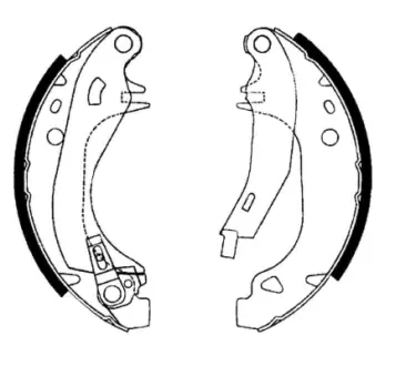 Комплект тормозных колодок HELLA PAGID H1176