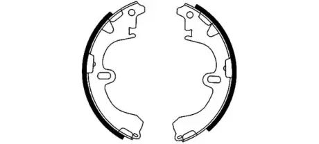 Комплект тормозных колодок HELLA PAGID H1432