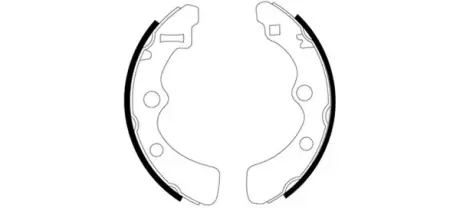 Комплект тормозных колодок HELLA PAGID H8035