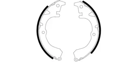 Комплект тормозных колодок HELLA PAGID H8120