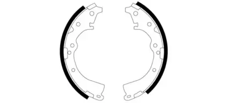Комплект тормозных колодок HELLA PAGID H8170