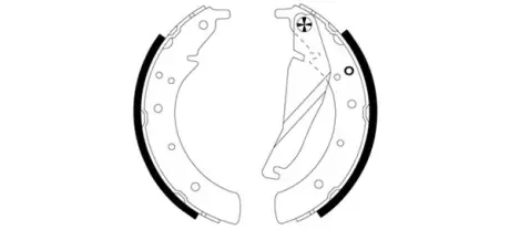Комплект тормозных колодок HELLA PAGID H8240