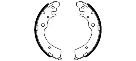 Комплект тормозных колодок HELLA PAGID H8845