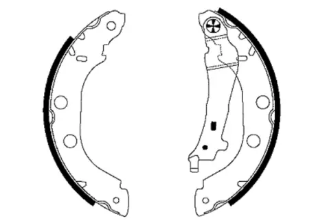 Комплект тормозных колодок HELLA PAGID H9025