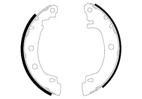 Комплект тормозных колодок HELLA PAGID H9110