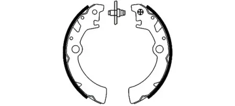 Комплект тормозных колодок HELLA PAGID H9120