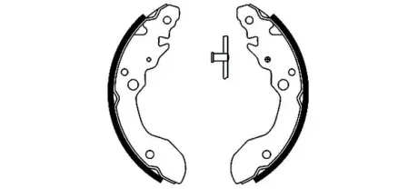 Комплект тормозных колодок HELLA PAGID H9130
