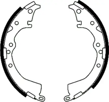 Комплект тормозных колодок HELLA PAGID H9215