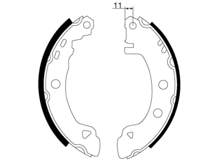 Комплект тормозных колодок HELLA PAGID H9230