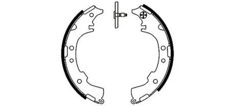 Комплект тормозных колодок HELLA PAGID H9300