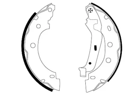 Комплект тормозных колодок HELLA PAGID H9325