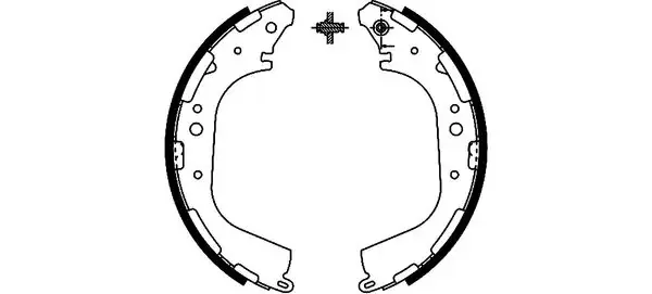 Комплект тормозных колодок HELLA PAGID H9400 (фото 1)