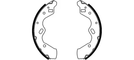 Комплект тормозных колодок HELLA PAGID H9405