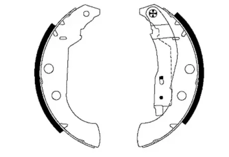 Комплект тормозных колодок HELLA PAGID H9420