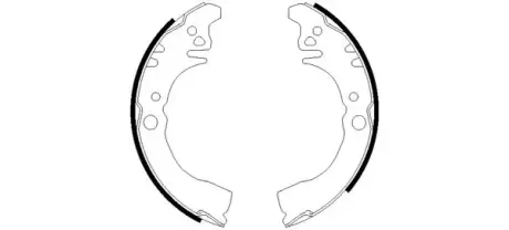 Комплект тормозных колодок HELLA PAGID H9455
