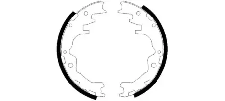 Комплект тормозных колодок HELLA PAGID H9460