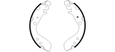 Комплект тормозных колодок HELLA PAGID H9610