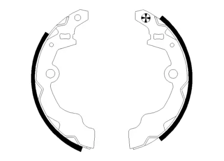 Комплект тормозных колодок HELLA PAGID H9975