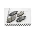 Колодки гальмівні дискові передні Toyota Corolla, RAV-4 1.6, 1.9, 2.0 (97-00) NISSHINBO HELLA PAGID NP1000 (фото 2)