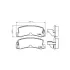 Гальмівні колодки TOYOTA Camry/Carina E/Avensis/Corolla -01 HELLA PAGID NP1011 (фото 1)