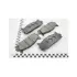 Колодки гальмівні дискові передние Toyota Camry (ACV40, ACV50), Rav IV 2.4, 3.0 (06-)Lexus ES350 3.5 V6 (06-) NISSHINBO HELLA PAGID NP1015 (фото 2)