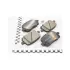 Колодки гальмівні дискові передні Toyota Camry 2.4, 3.0 (01-06)/Lexus RX 300 (00-03) NISSHINBO HELLA PAGID NP1033 (фото 2)