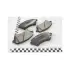 Колодки гальмівні дискові передние Toyota Corolla 1.4, 1.6, 1.8, 2.0 (02-07) NISSHINBO HELLA PAGID NP1049 (фото 2)