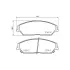 Колодки гальмівні дискові передние Toyota Camry 2.0, 2.5 (11-)/BYD M6, S6 2.0, 2.4 (10-) NISSHINBO HELLA PAGID NP1052 (фото 1)