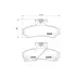 Колодки гальмівні дискові задні Toyota Camry, RAV-4 2.0, 2.2, 2.4 (06-)/Lexus ES 250h, 300h (12-) NISSHINBO HELLA PAGID NP1056 (фото 1)