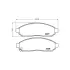 Колодки гальмівні дискові передні Nissan Pathfinder, Navara 2.0, 2.5, 3.0 (05-) NISSHINBO HELLA PAGID NP2020 (фото 1)