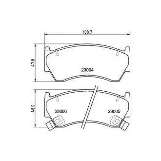 Колодки гальмівні дискові передние Nissan Almera 1.4, 1.6, 2.0 (95-00) NISSHINBO HELLA PAGID NP2043