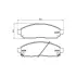 Гальмівні колодки NISSAN Leaf/Serena "F "10>> HELLA PAGID NP2082 (фото 1)