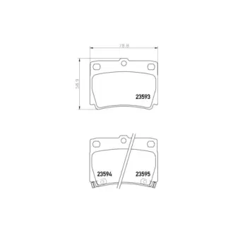 Гальмівні колодки MITSUBISHI Galloper/Pajero "R "90>> HELLA PAGID NP3008