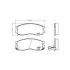 Гальмівні колодки MITSUBISHI Galant/Lancer "F "87-04 HELLA PAGID NP3017 (фото 1)