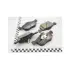 Колодки гальмівні дискові передние Mazda Tribute 2.0, 3.0 (06-08)/Ford KA 1.2, 1.3 (08-) NISSHINBO HELLA PAGID NP5028 (фото 2)