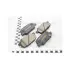 Колодки гальмівні дискові задні Mazda 6/Mitsubishi ASX, Outlander 1.8, 2.0, 2.2, 2.4 (10-) NISSHINBO HELLA PAGID NP5038 (фото 2)