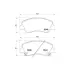 Гальмівні колодки HYUNDAI/KIA Accent/Solaris/i20/Rio \'\'F \'\'1,0-1,6 \'\'10>> HELLA PAGID NP6041 (фото 1)