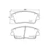 Гальмівні колодки HYUNDAI/KIA Tucson/Sportage \'\'F \'\'15-22 HELLA PAGID NP6147 (фото 1)